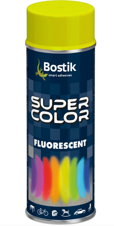 Lakier fluorescencyjny BOSTIK SUPER COLOR żółty 0.4L