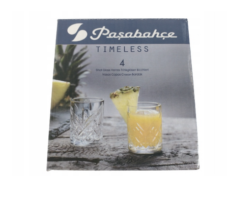 Komplet kieliszków do wódki PASABAHCE Timeless 60ml 4szt.