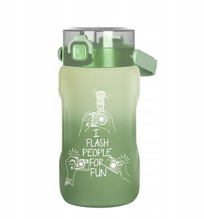 Bidon na wodę TITIZ z miarka i blokada 1500ml różne kolory