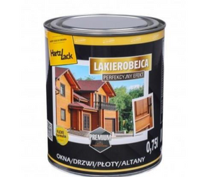 Lakierobejca HARTZ LACK kasztan półmat 0,75L