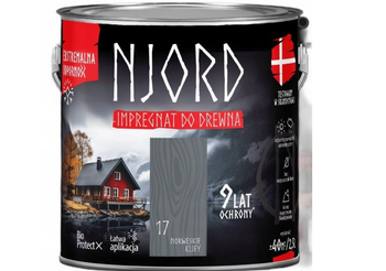 Impregnat elewacji drewna NJORD norweskie klify 0,75L