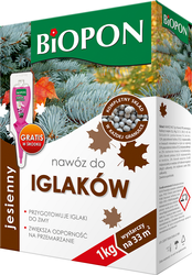 Nawóz jesienny do iglaków BIOPON 1kg
