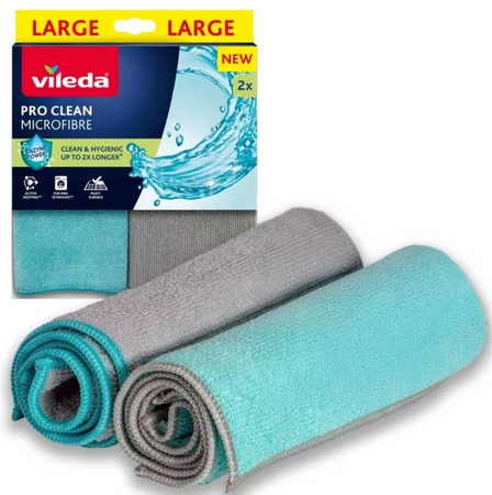 Ściereczka z mikrofirbry VILEDA PRO CLEAN 2szt.