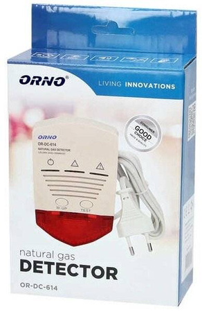 Czujnik gazu ziemnego 230V ORNO (OR-DC-614)