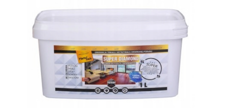 Lakier do drewna HARTZ LACK SUPER DIAMOND połmat 1L 