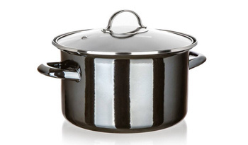 Garnek z pokrywką BANQUET  METALLIC 24cm 3,7L