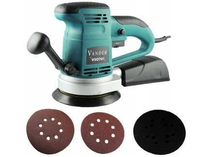Szlifierka mimośrodkowa VANDER z regulacją obrotów
