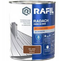 Farba dachowa RAFIL RADACH RAL8004ceglany 0,75L półmat