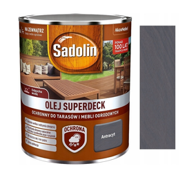 Olej Superdeck SADOLIN Antracyt 0.75L