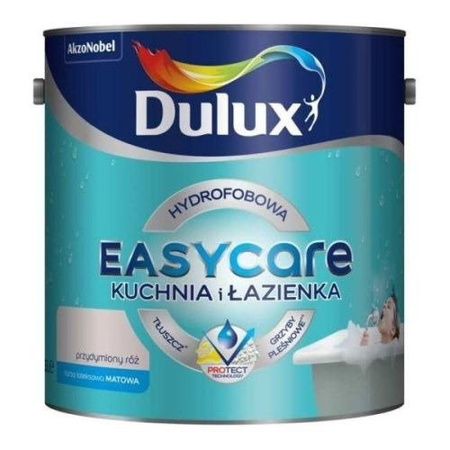 Farba matowa DULUX EASYCARE kuchnia i łazienka przydymiony róż 2,5 L