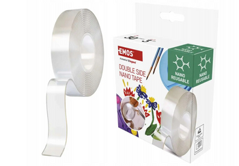 Dwustronna taśma akrylowa wielokrotnego użytku EMOS 30mm / 3m F6300