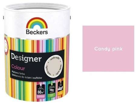 Farba BECKERS DESIGNER COLOUR Candy Pink 5L
