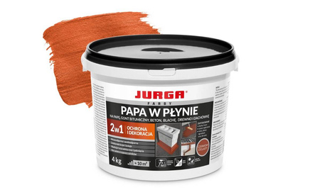 Papa w płynie JURGA 4kg czerwony ceglasty