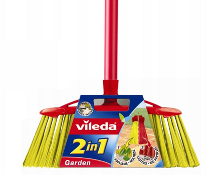 Szczotka z drążkiem VIELEDA Garden 2w1 Zewnętrzna