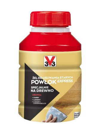 Żel do usuwania starych powłok express V33 do drewna 0.25l