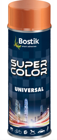 Lakier uniwersalny BOSTIK SUPER COLOR miedziany 0,4L