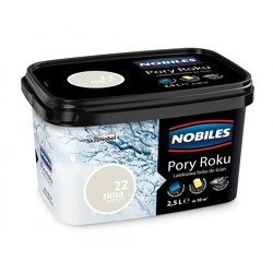Farba Nobiles mat lateksowa Pory Roku zima srebrzysta 2,5L