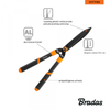 Nożyce aluminiowe do żywopłotu V-SERIES, ostrze proste BRADAS KT-V1140
