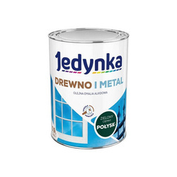 Farba do drewna i metalu JEDYNKA ziel c poł 0,9L