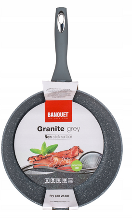 Patelnia BANQUET GRANITE GREY 20cm