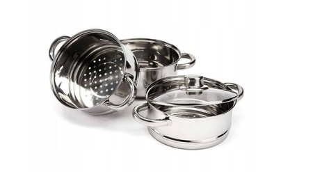 Garnek do gotowania na parze FLORINA Divapore 18cm