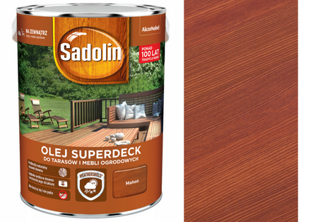 Olej Superdeck SADOLIN Mahoń 2.5L