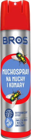Muchospray na muchy i komary BROS 750ml