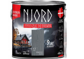 Impregnat do elewacji drewnianych NJORD norweskie klify 5L