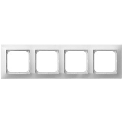 Ramka poczwórna OSPEL Impresja R-4Y/00 biały