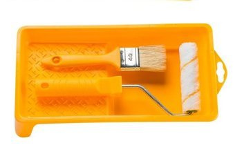 Zestaw malarski HARDY wałek GEPARD 10 cm + pędzel + kuweta