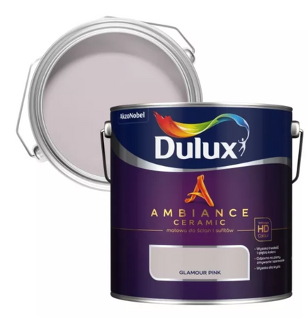 Farba ceramiczna DULUX Ambiance Ceramic Gramur Pink 2,5L