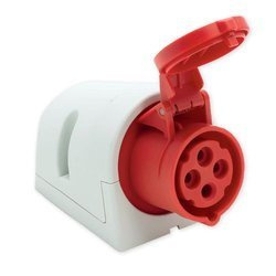 Gniazdo siłowe stałe natynkowe 16A 4P 400V