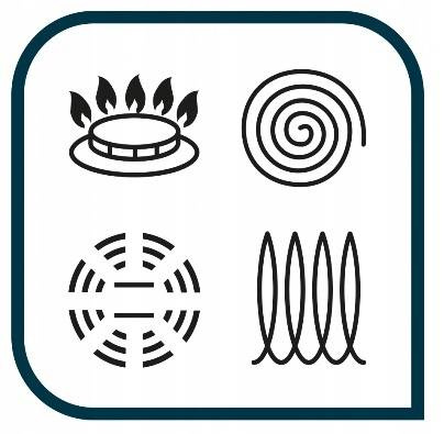 Szybkowar CARBON składane uchwyty sitko AMBITION 22cm 6L