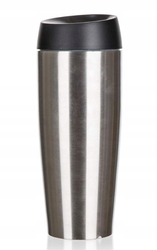 Kubek termiczny BANQUET Super Value 420 ml srebrny