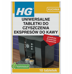 Tabletki do czyszczenia ekspresów do kawy HG 10szt