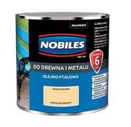 Farba NOBILES FTALONAL kremowy półpołysk 0,25L