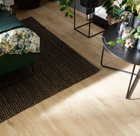 Panele podłogowe wodoodporne VOX QUERRA BALANCE PULS WR DĄB LATTE D 4574 3D AC5 8mm