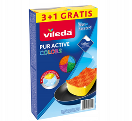 Zmywak kuchenny VILEDA COLOR  4szt.