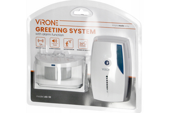 Bezprzewodowy czujnik ruchu z odbiornikiem VIRONE AS-10