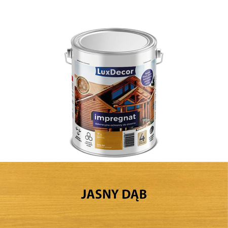 Impregnat dekoracyjno-ochronny LUXDECOR Jasny dąb 1L