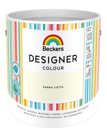 Farba BECKERS DESIGNER COLOUR Panna Cotta 2,5L