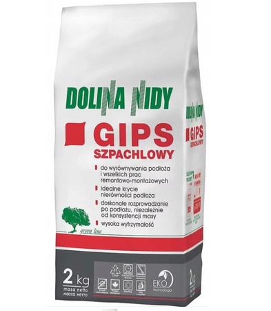 Gips szpachlowy DOLINY NIDY 2kg