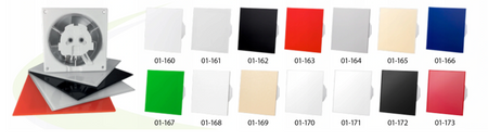 Wentylator łazienkowy airRoxy dRim Ø100 S BB 01-060 Standard