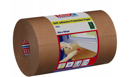 Papier ochronny zabezpieczający samoprzylepny ECO 50mx15cm TESA