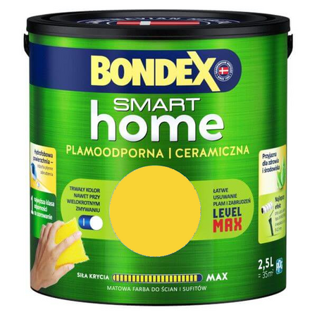 Bondex smart home żółty na potęgę 2,5 L