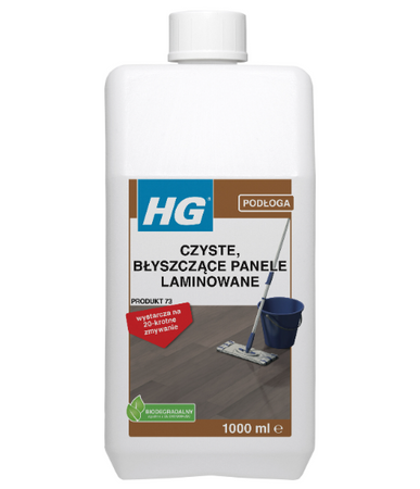 Czyste błyszczące panele laminowane HG 1L