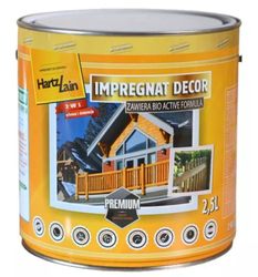 Impregnat do drewna HARTZ LACK DECOR kasztan 2,5L