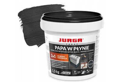 Papa w płynie JURGA 1,5kg antracyt