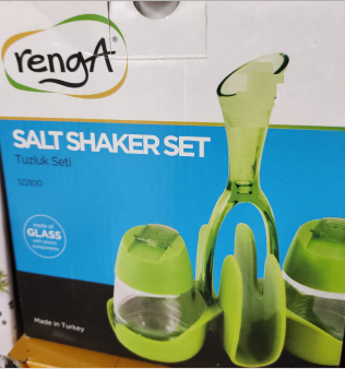 Komplet przyprawników RENGE Trend Line 3-elementy zielony