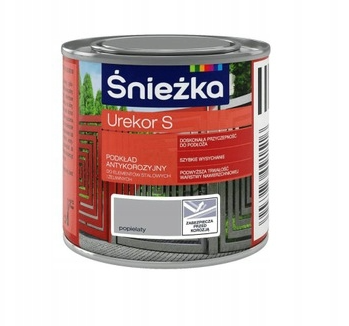 Podkład Antykorozyjny ŚNIEŻKA UREKOR S popielaty 0,2L